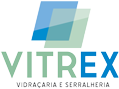 Logo Vitrex Vidraçaria em jacarepaguá
