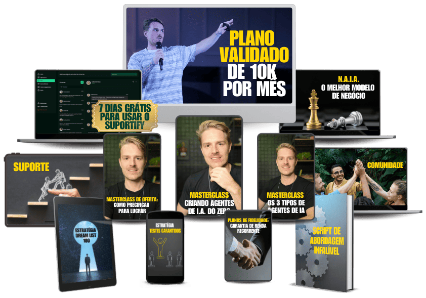 Tudo o que você recebe no Desafio 10K em 28 Dias