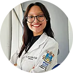 Foto de perfil da Dr. Alícia, professora.