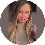 Foto de perfil da Enfermeira Fabiola Teles, professora.