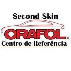Logotipo Second Skin Envelopamento - Centro de Referencia Orafol